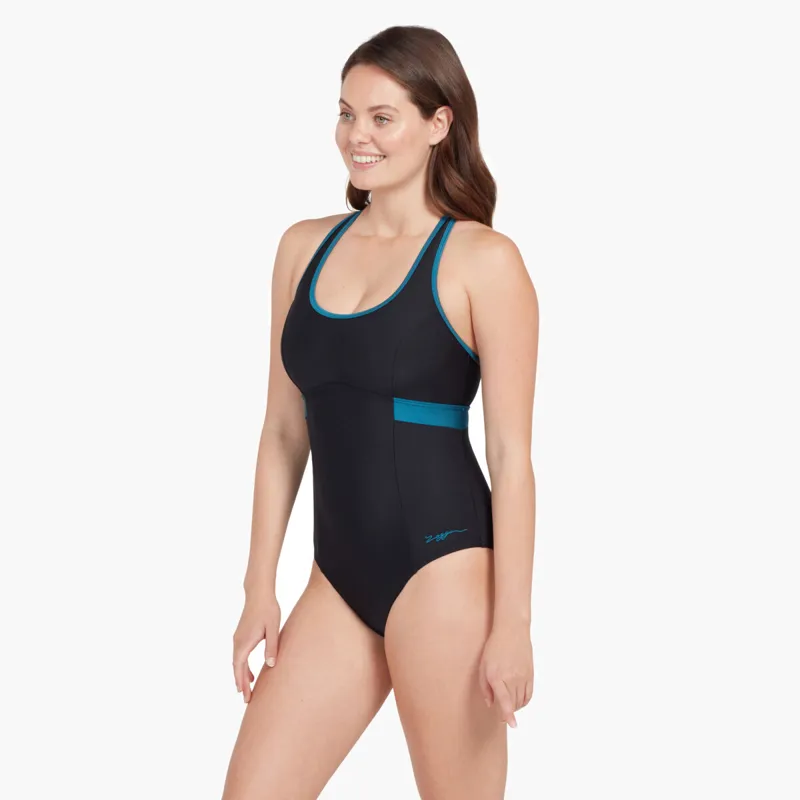 Zoggs Dakota Crossback Swimsuit-1